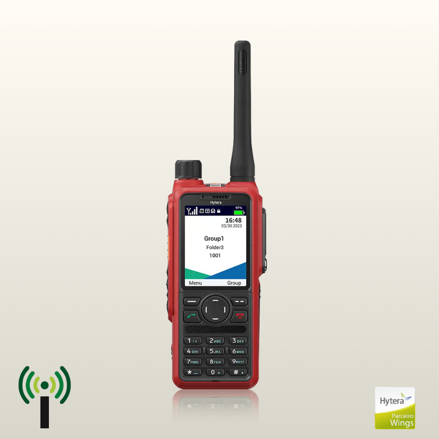Rádio Portátil Hytera TETRA PT890Ex
